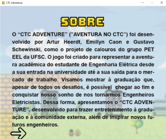 Projeto Interno - Jogo CTC Adventure - 2